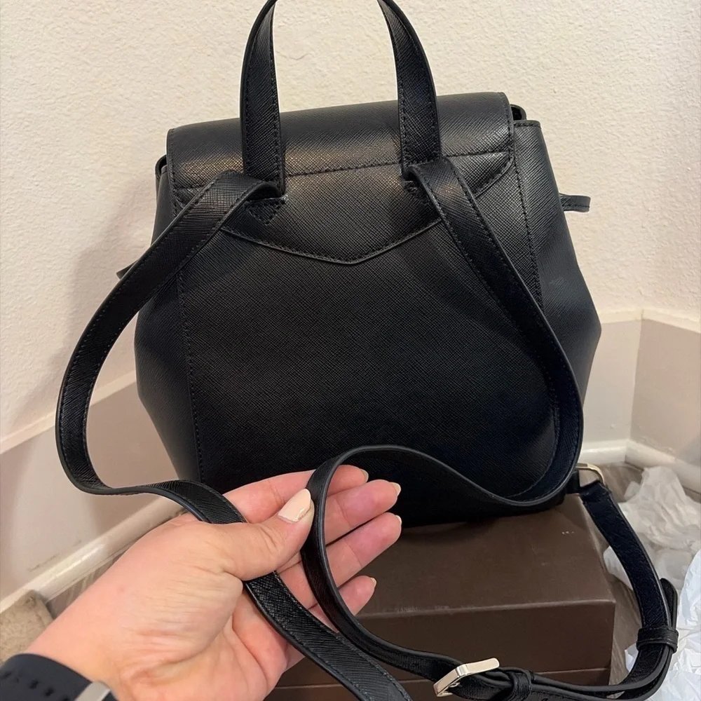 Kate Spade Midnight Black Backpack